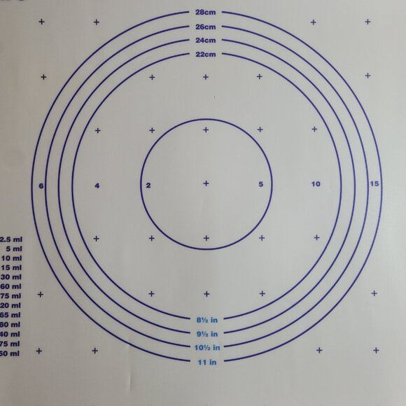 Tupperware Vintage Pastry Rolling Mat - Picture 3 of 8